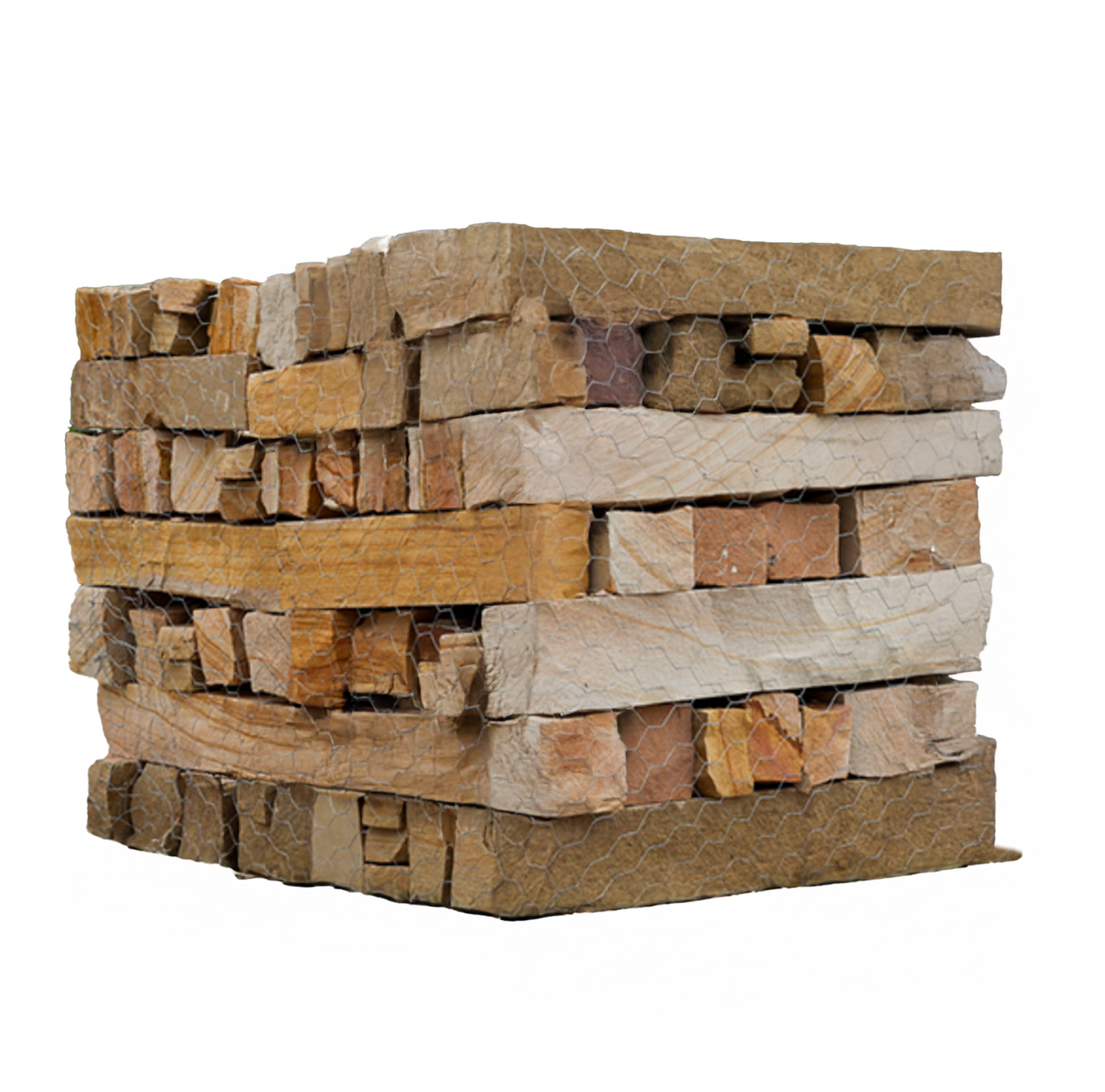 Tennessee Brown Strip Rubble | PER PALLET