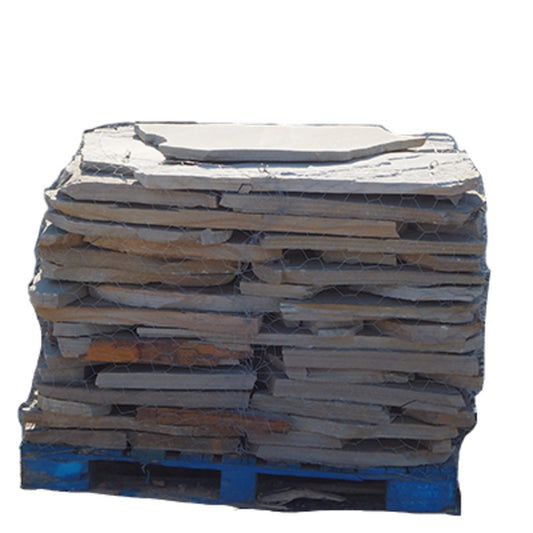 Tennessee Grey Flagstone Pallet – 1" to 2" Approx. | PER 2 TONS
