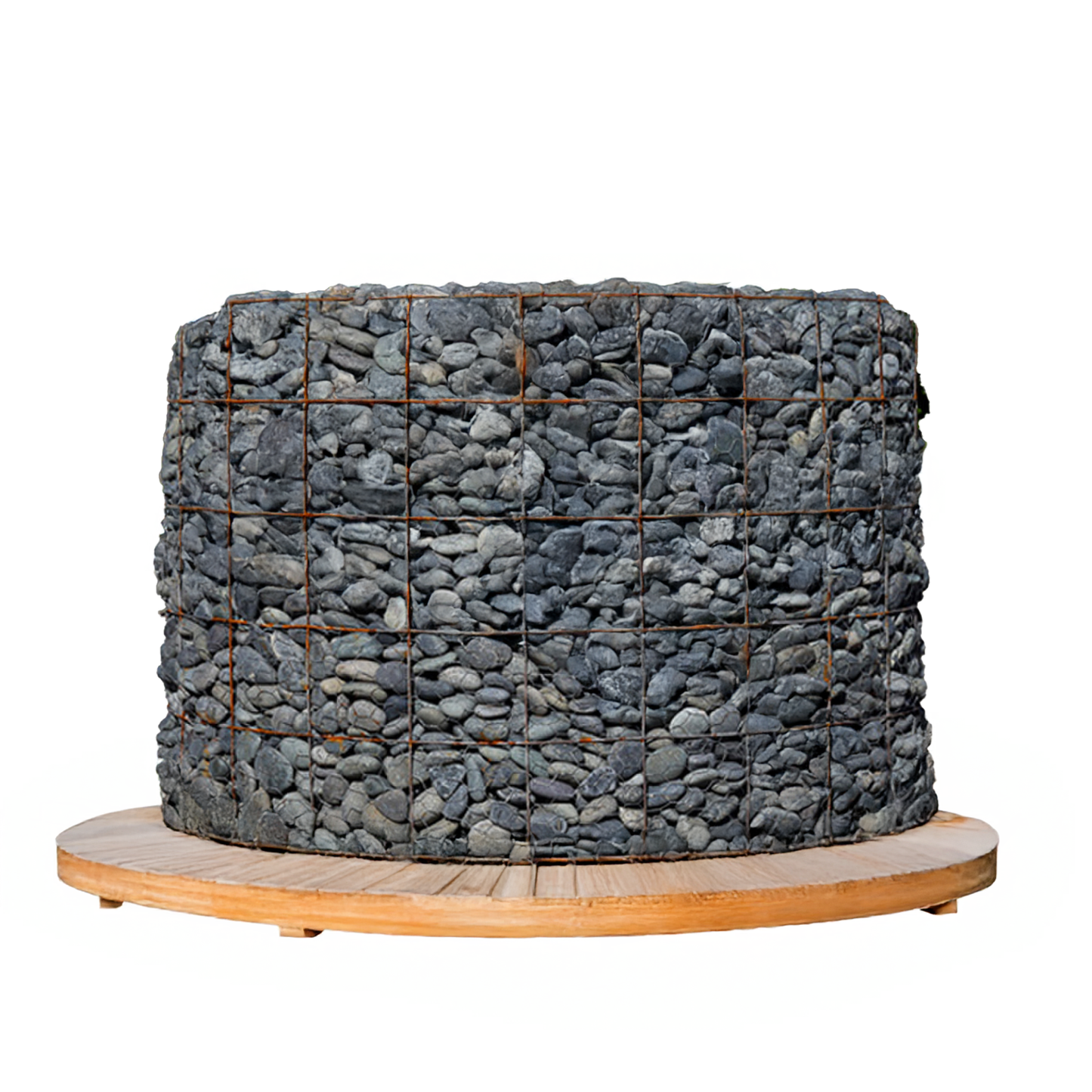 Mexican Beach Pebbles Pallet โย 2" to 3" Approx. 1.5 TONS