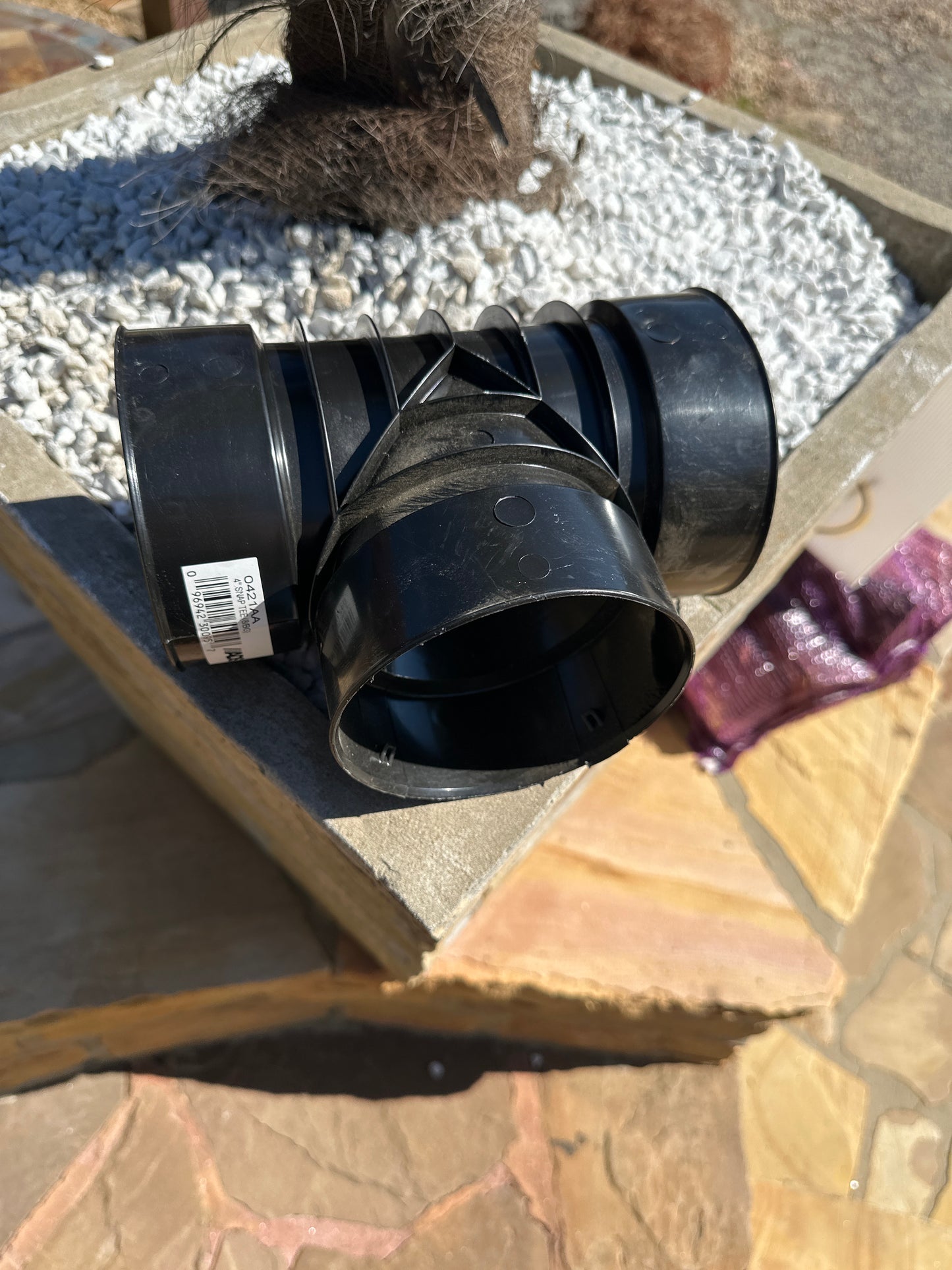 4" EXTERNAL SNAP TEE