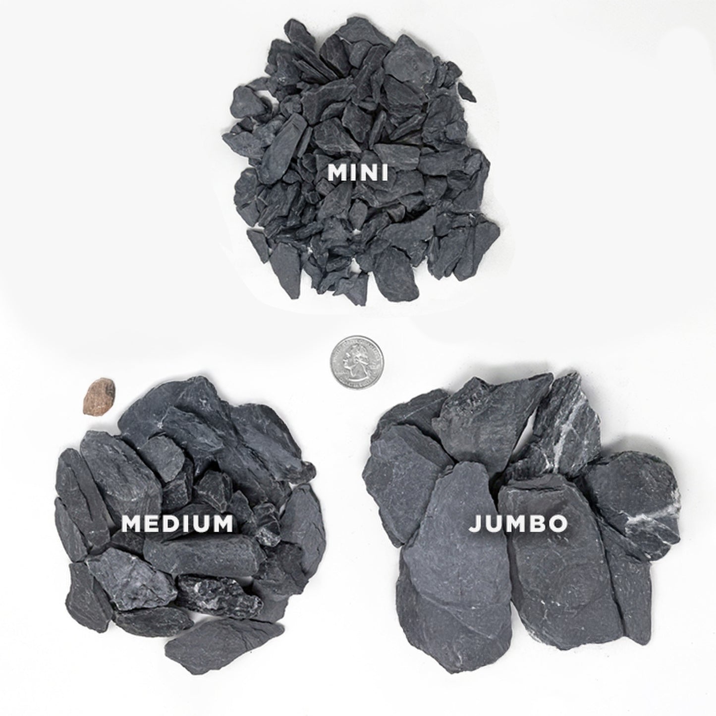 Slate Chips, Available in Mini, Medium & Jumbo sizes | PER TON