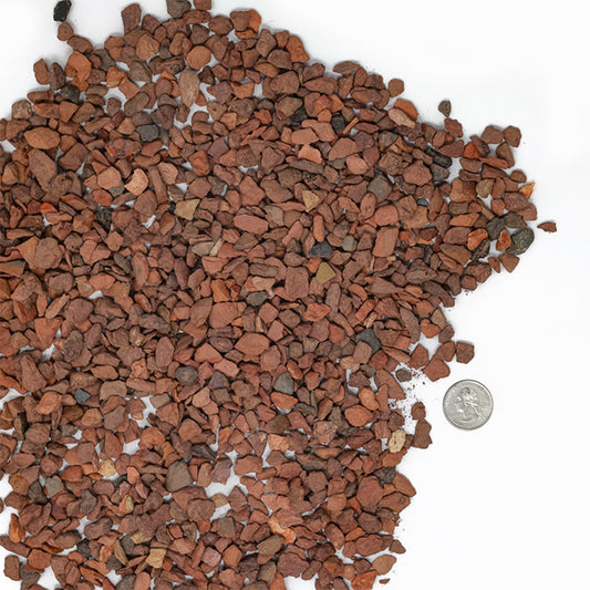 Red Rock Gravel (Small) –   | PER TON